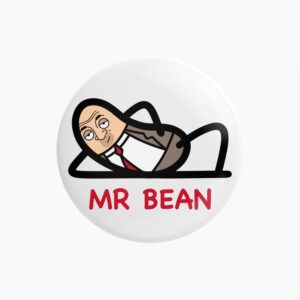 Pin badge mr bean pin