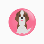 pin badge Cute dog