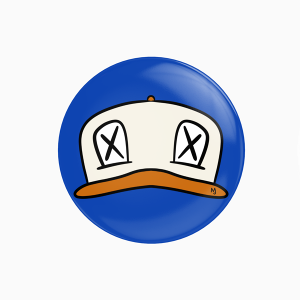 pin badge Duck cap