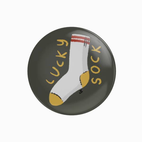 pin badge Lucky socks